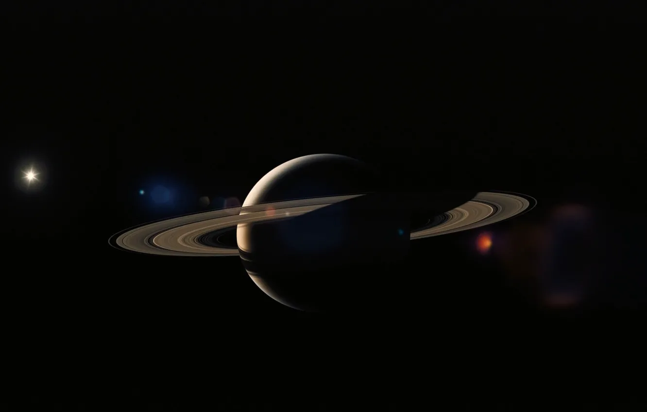 Фото обои космос, планета, Интерстеллар
