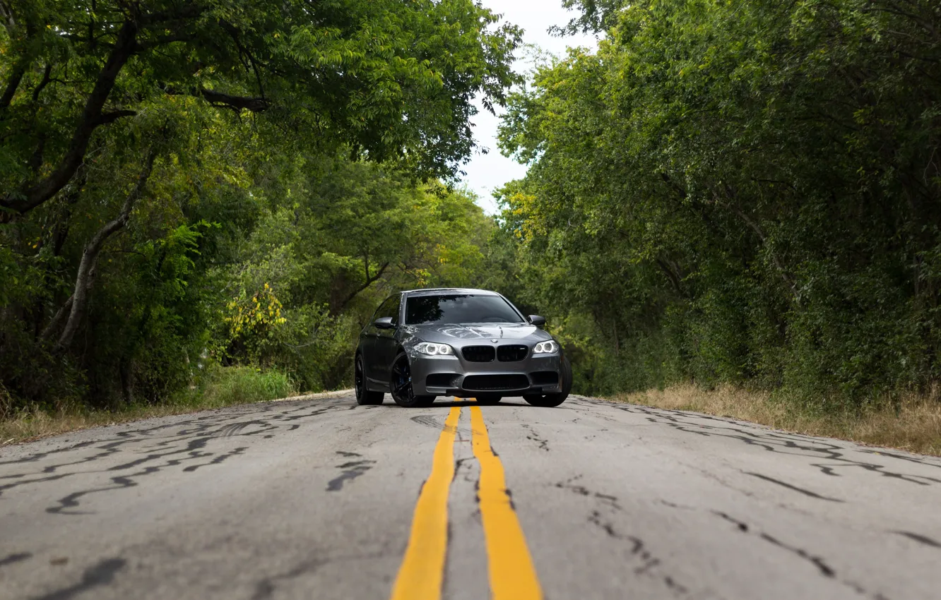 Фото обои Grey, F10, Road, M5