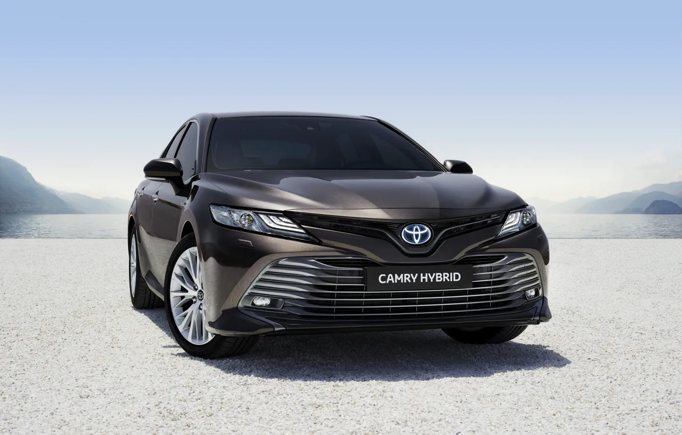 Фото обои Toyota, Hybrid, Camry, 2019, Toyota Camry Hybrid 2019