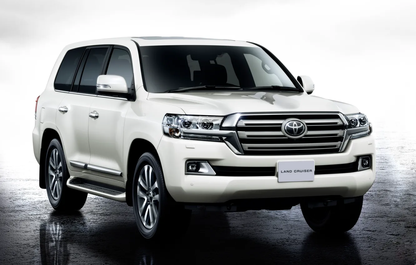 Фото обои Toyota, тойота, 2015, ланд крузер, Land Cruiser 200