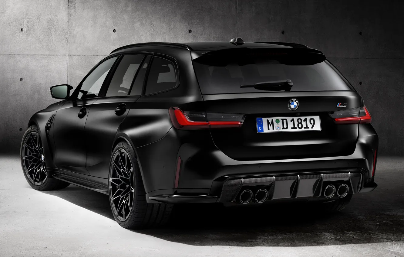 Фото обои BMW M3, экстерьер, Touring, Competition, 2022