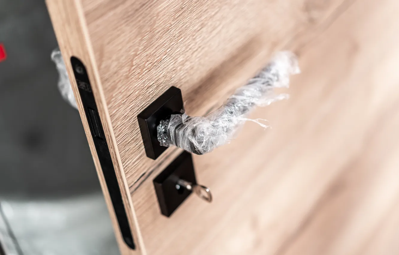 Фото обои wood, new, door