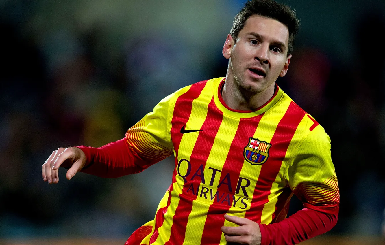 Фото обои футбол, клуб, форма, футболист, football, Лионель Месси, Lionel Messi, игрок