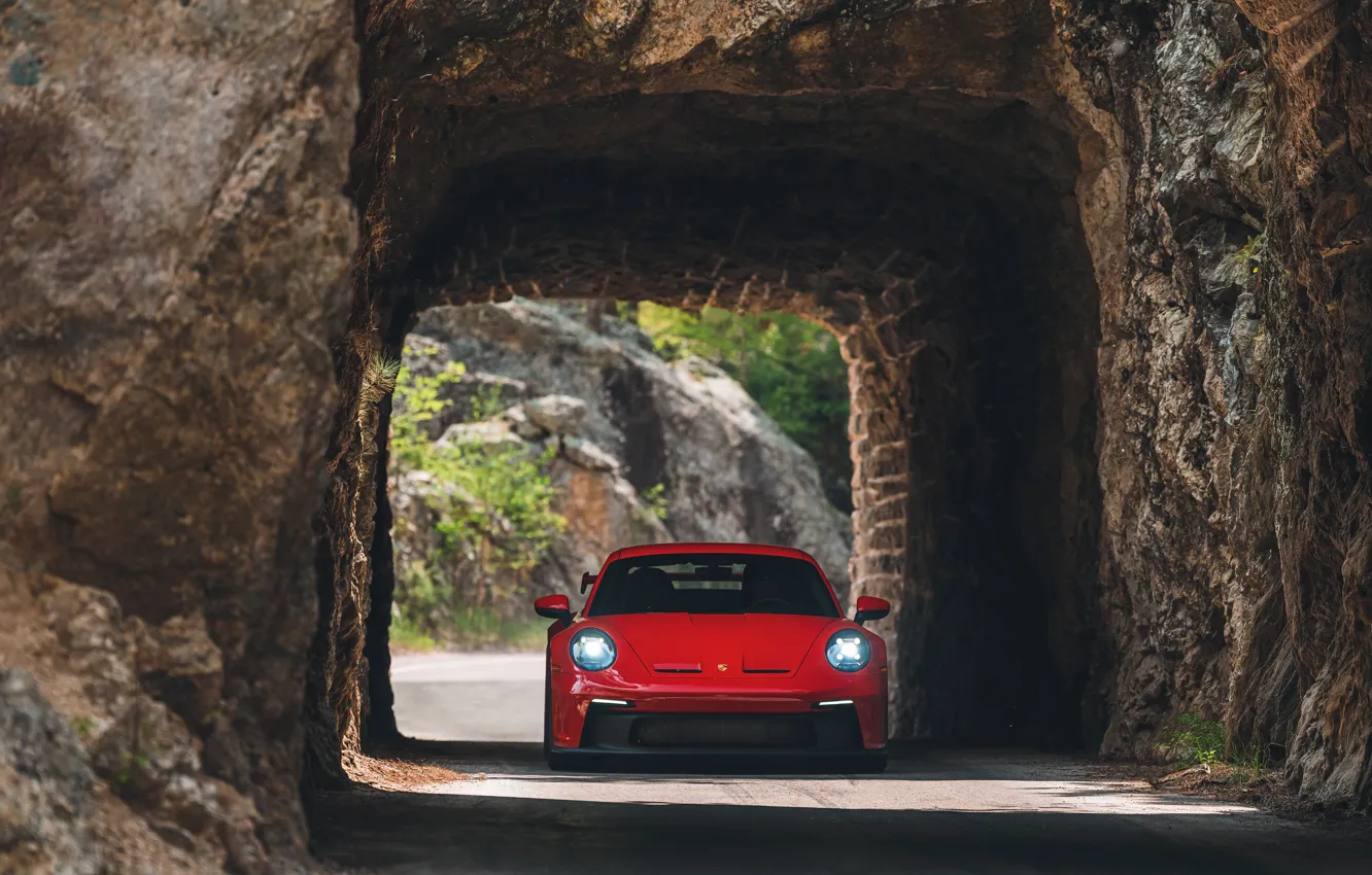 Фото обои 911, Porsche, Porsche 911 GT3, headlights