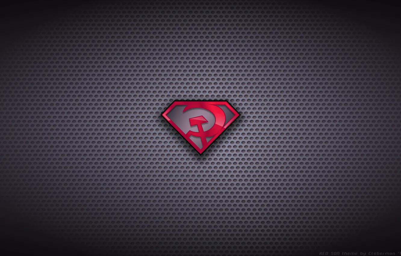 Фото обои супермен, Superman, красный сын, red son