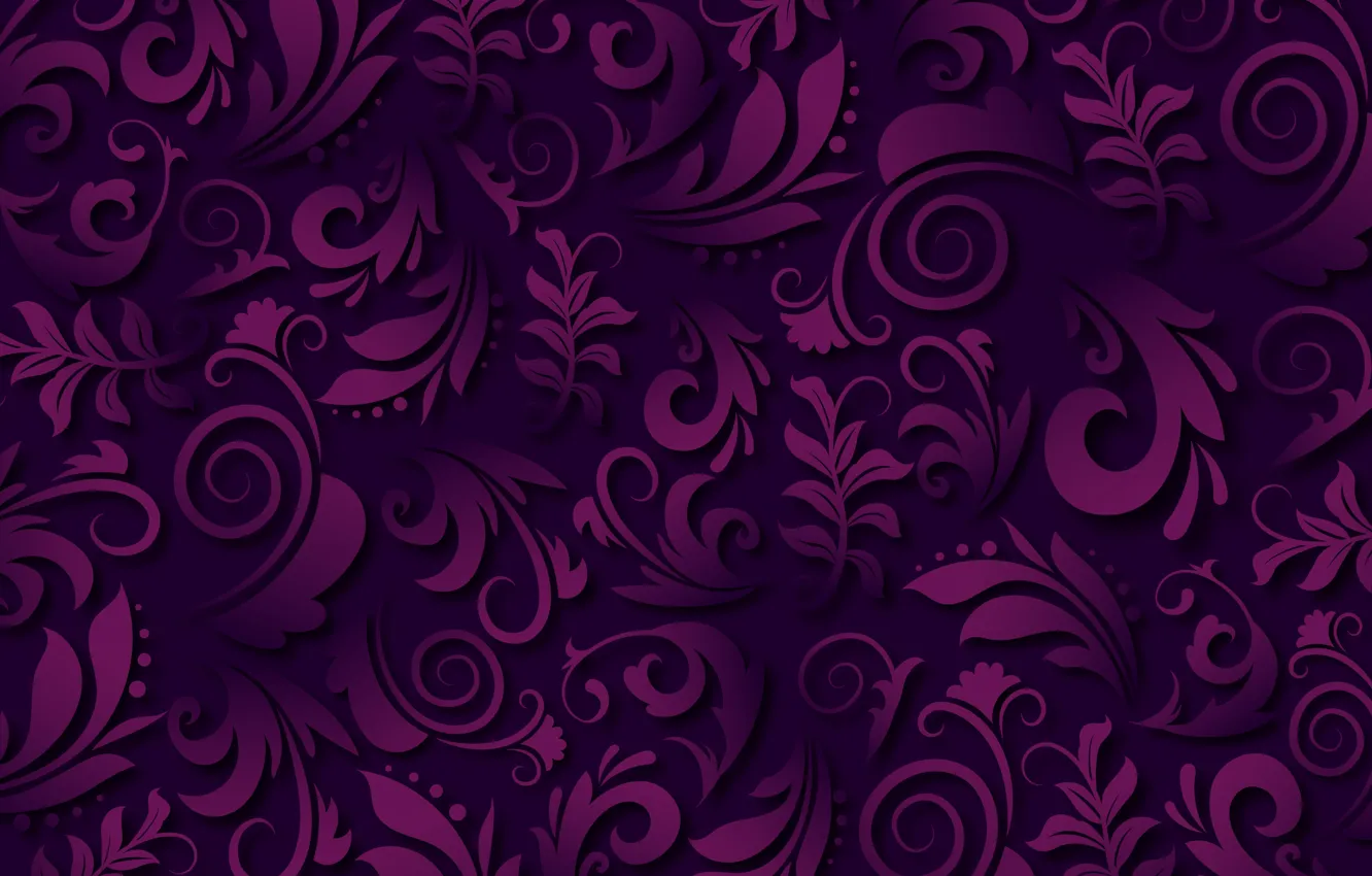 Фото обои фиолетовый, фон, узор, текстура, abstract, flowers, background, purple