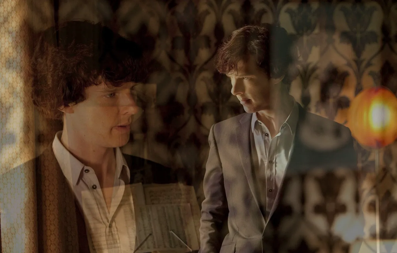 Фото обои арт, Шерлок Холмс, Бенедикт Камбербэтч, Sherlock, Sherlock BBC, Sherlock Holmes, наложение, Sherlock (сериал)