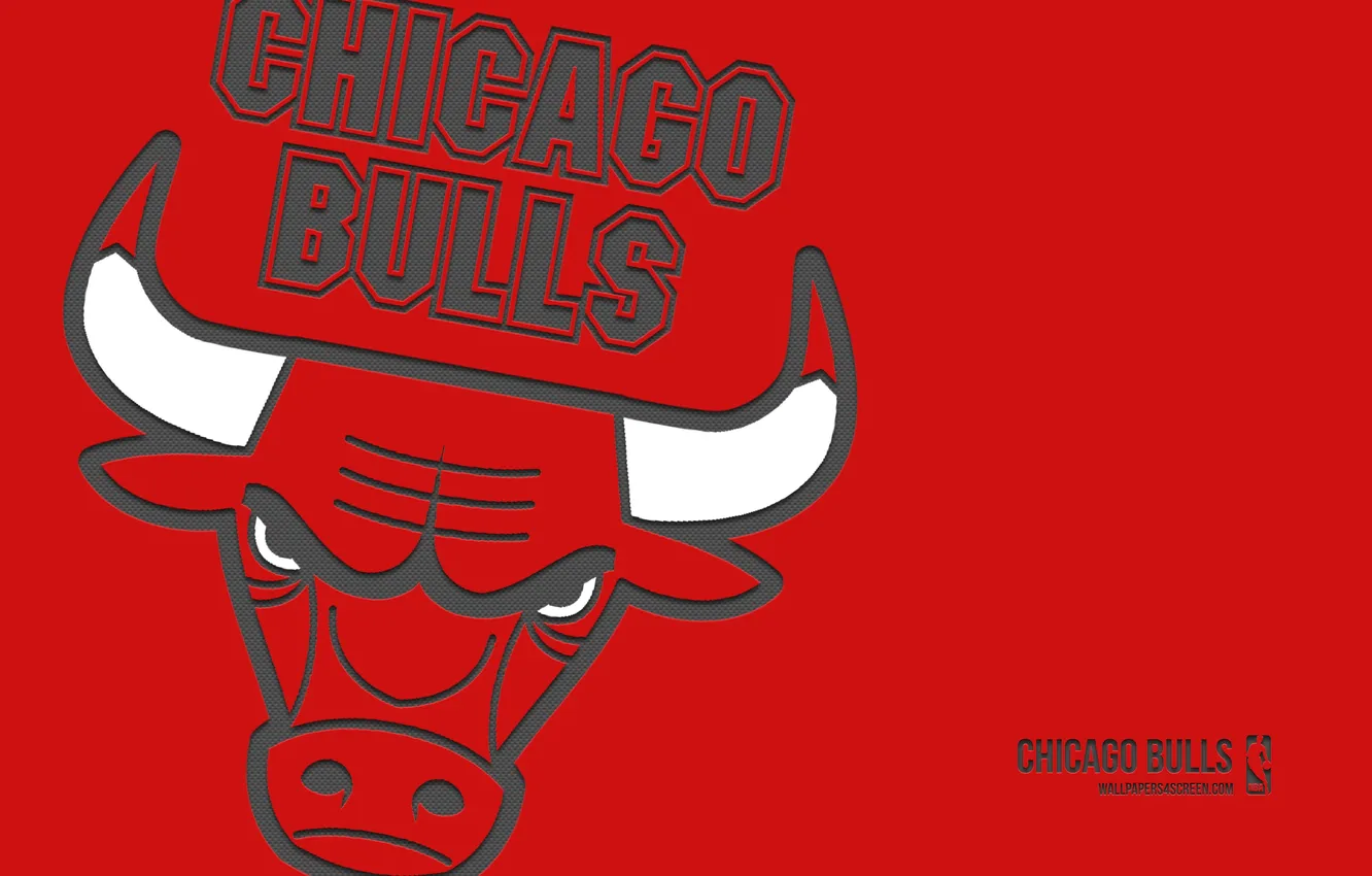 Фото обои Chicago, Logo, NBA, Chicago Bulls, Bulls, Basketball, Sport, Emblem
