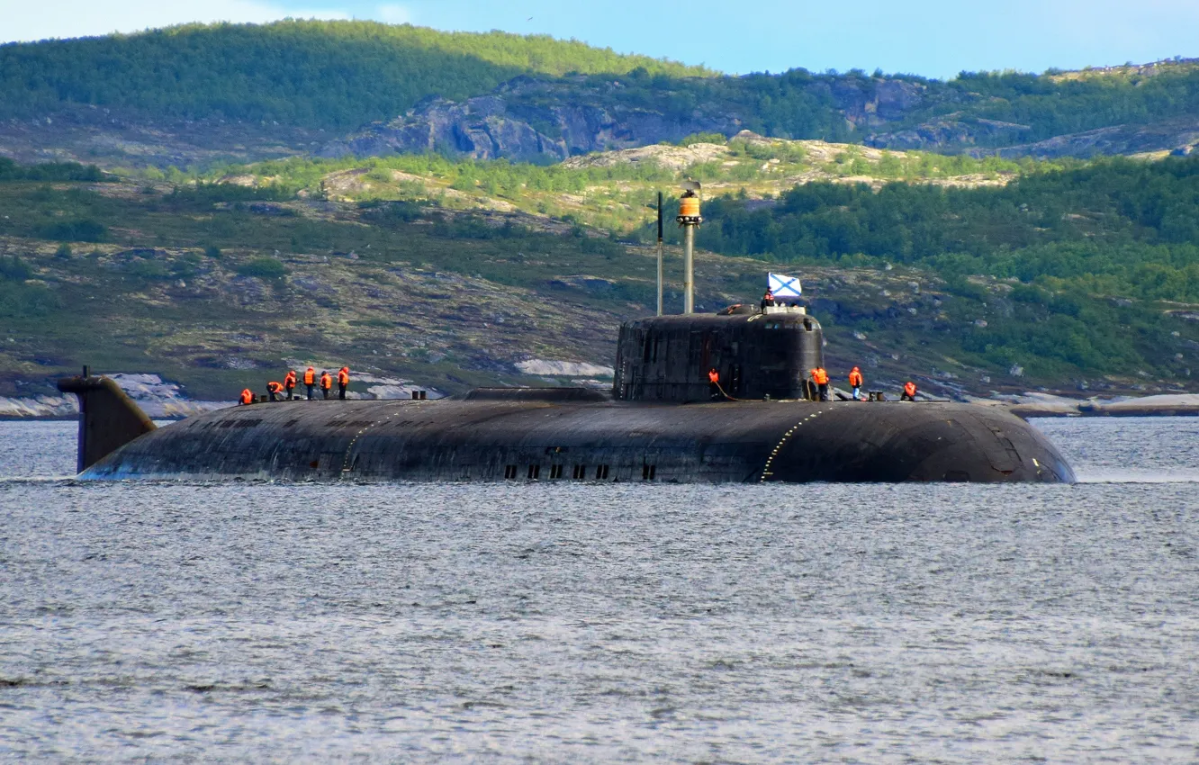 Фото обои лодка, подводная, Смоленск, атомный