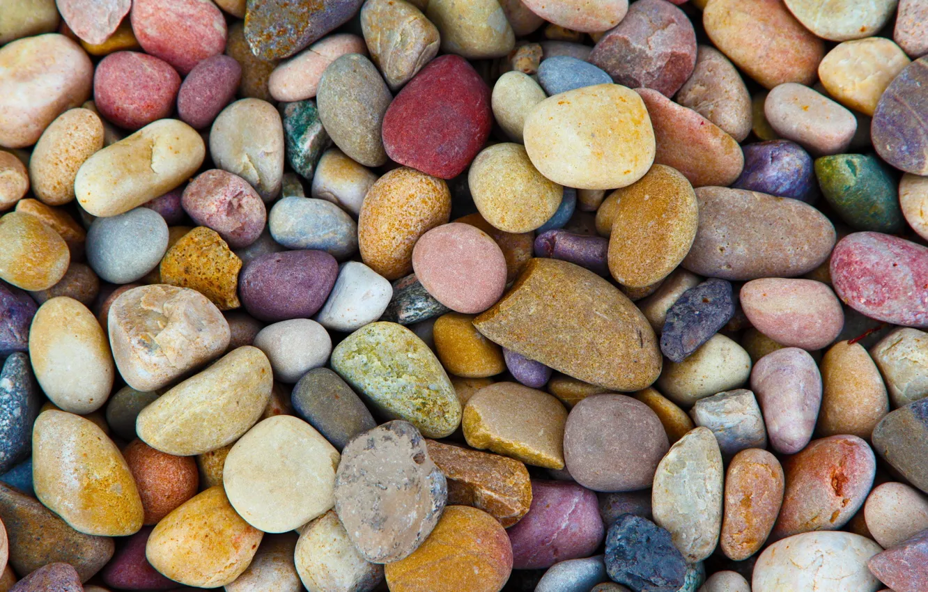 Фото обои colorful, stones, pebbles