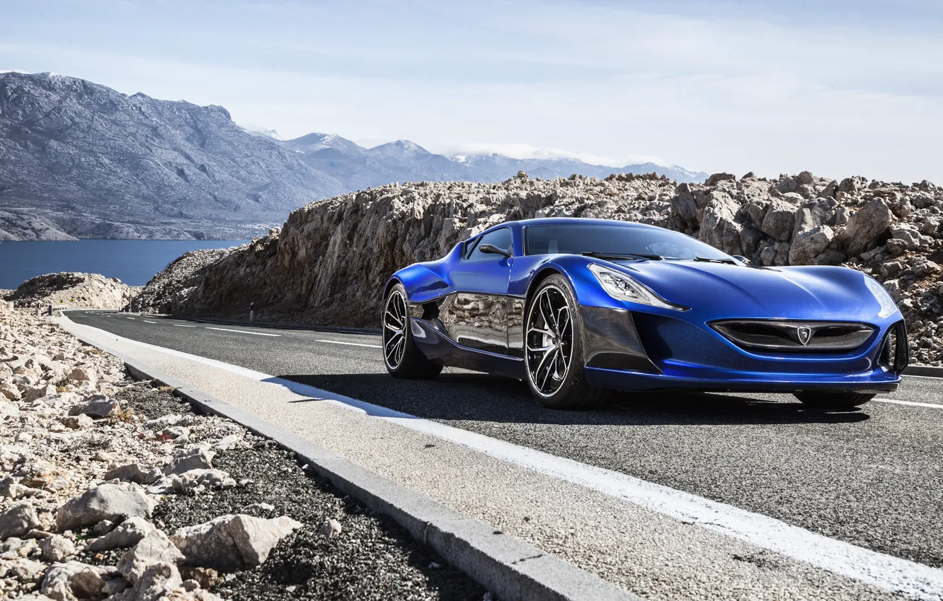 Фото обои Concept One, Rimac, электрокар, римак