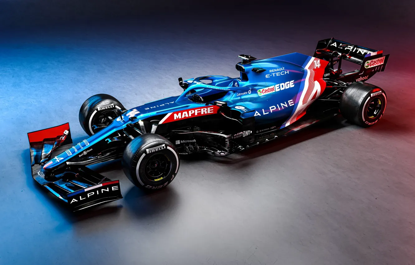 Фото обои Formula 1, 2021, Alpine F1 Team