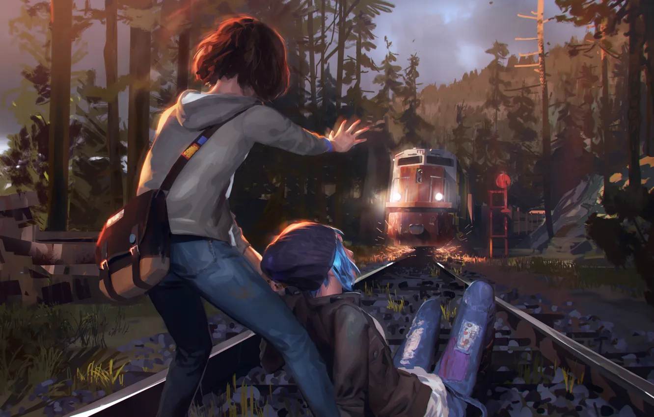 Фото обои life, strange