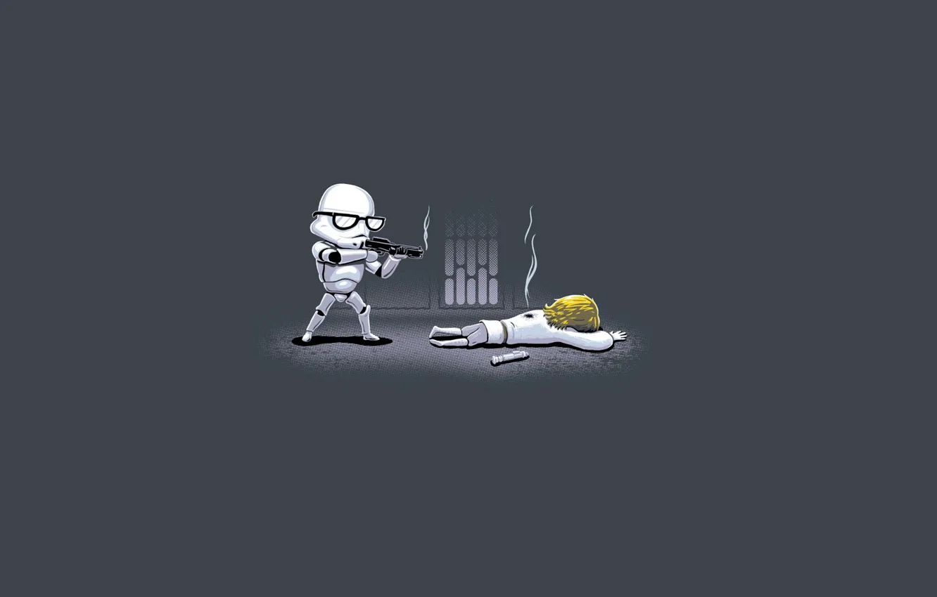 Фото обои очки, star wars, звёздные войны, stormtrooper, Luke Skywalker