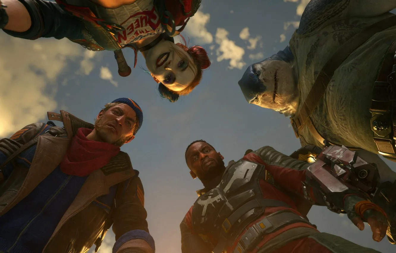 Фото обои Игра, Game, Rocksteady Studios, Suicide Squad: Kill the Justice League