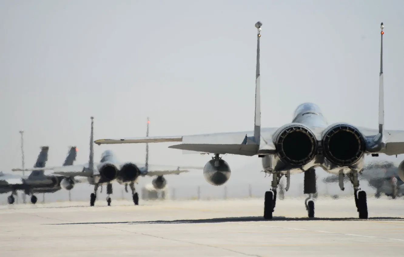 Фото обои оружие, F-15, самолёты