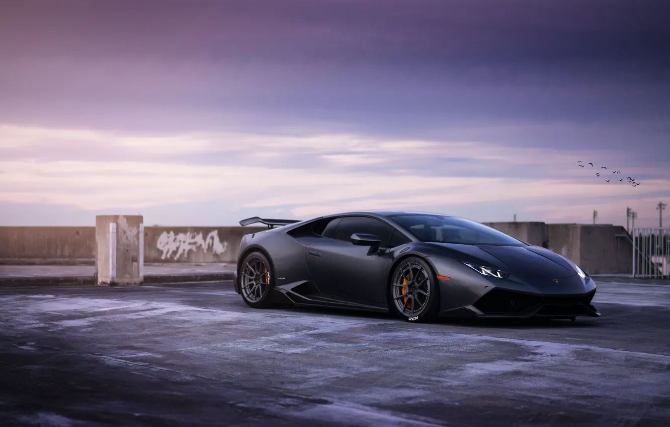 Фото обои LP 610-4, William Stern, Lamborghini Huracan, LB724