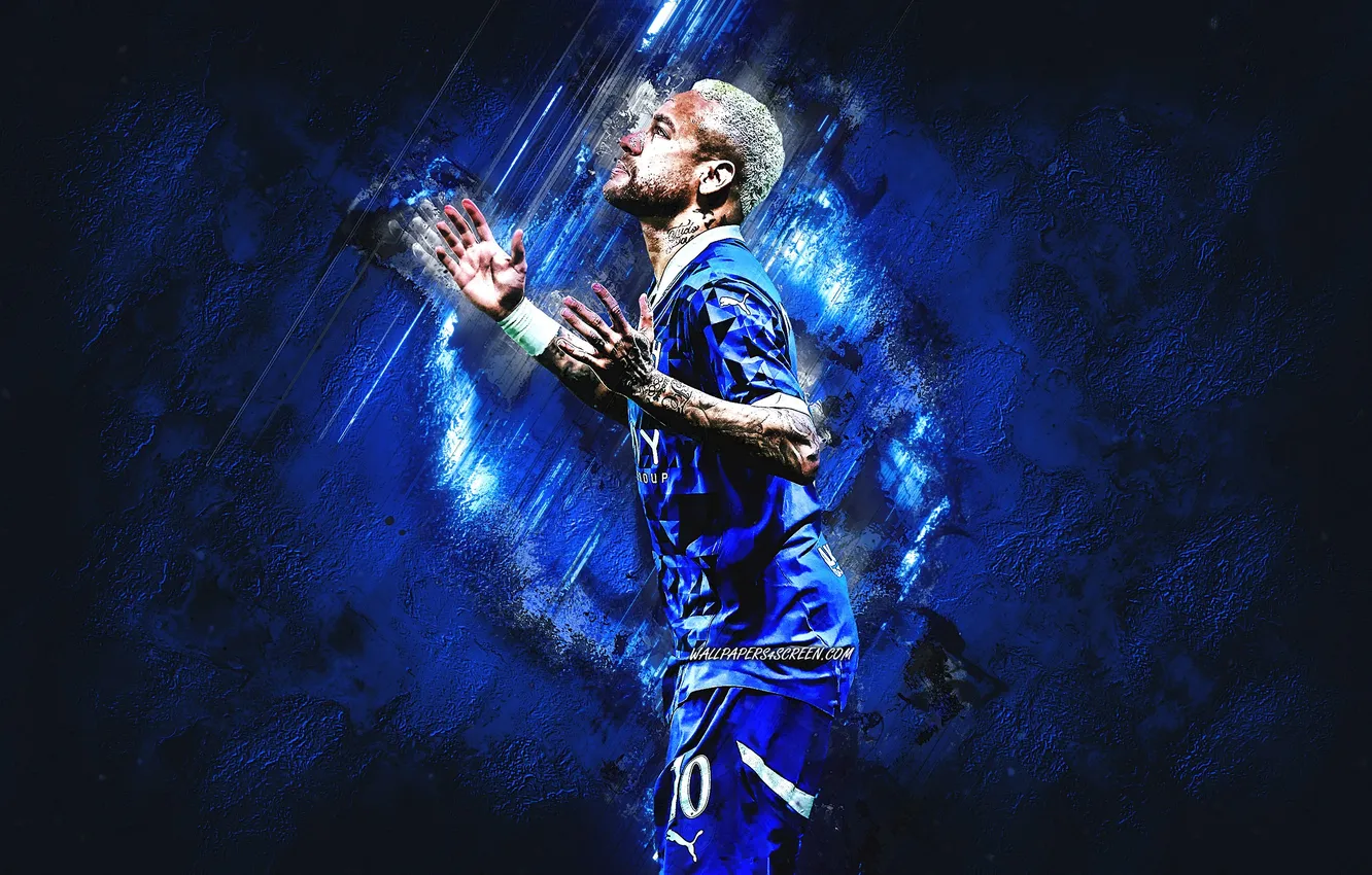 Фото обои Football, Soccer, Saudi Arabia, Neymar, Brazilian, Neymar Jr, Neymar Junior, Al Hilal