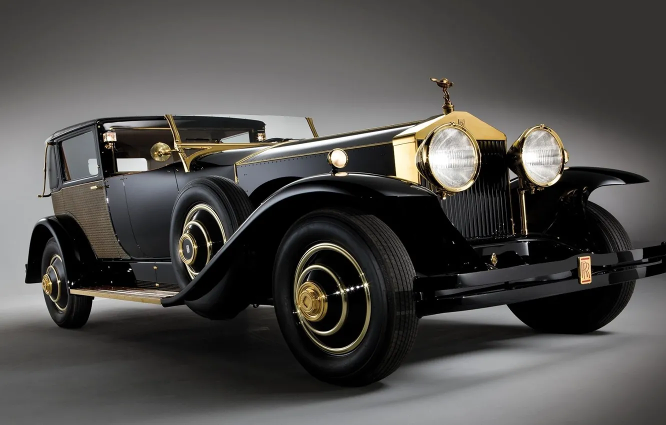 Фото обои Car, Style, Vintage, Rolls- Royce