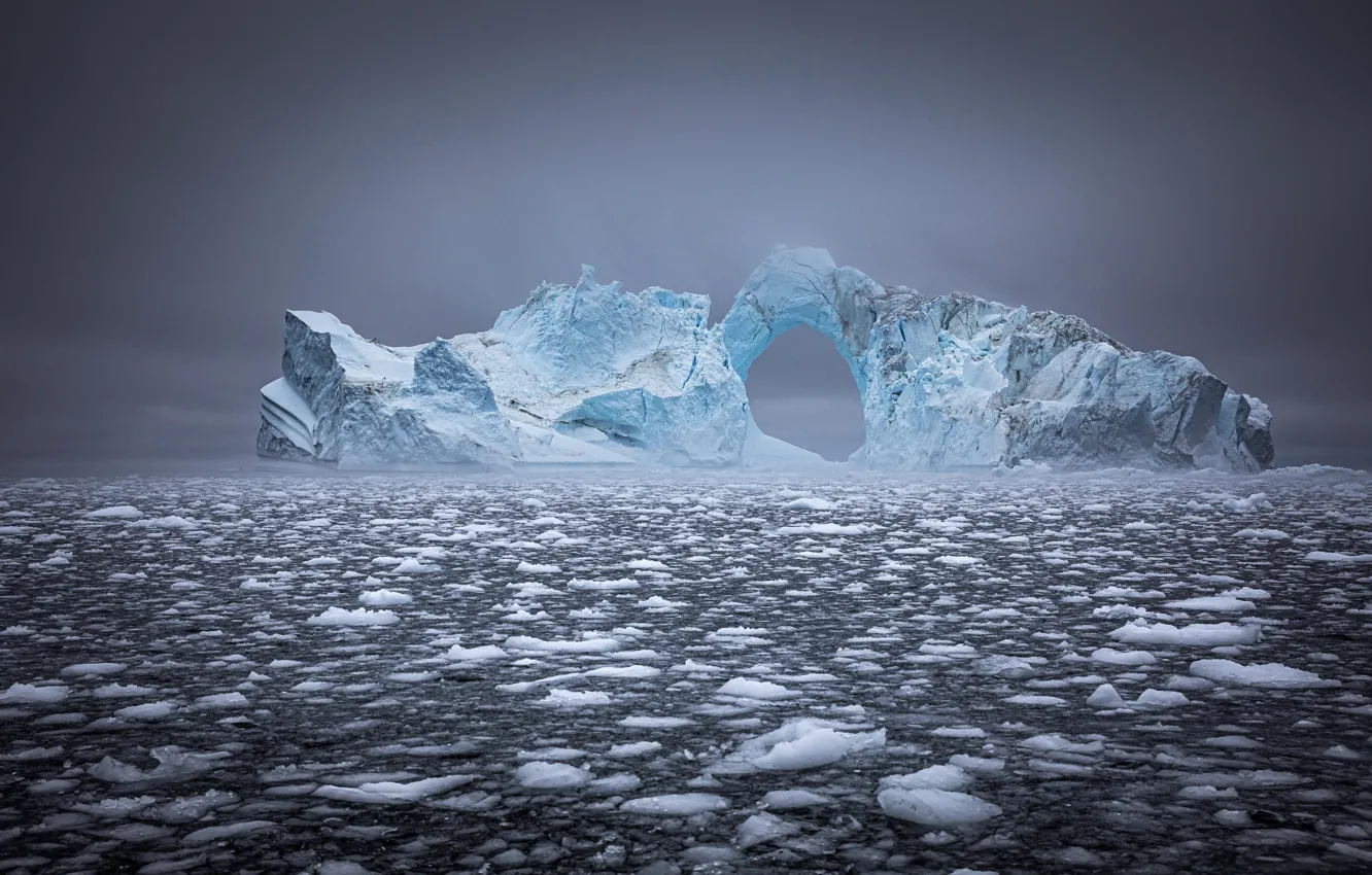 Фото обои Greenland, Disko Bay, ICEBERG