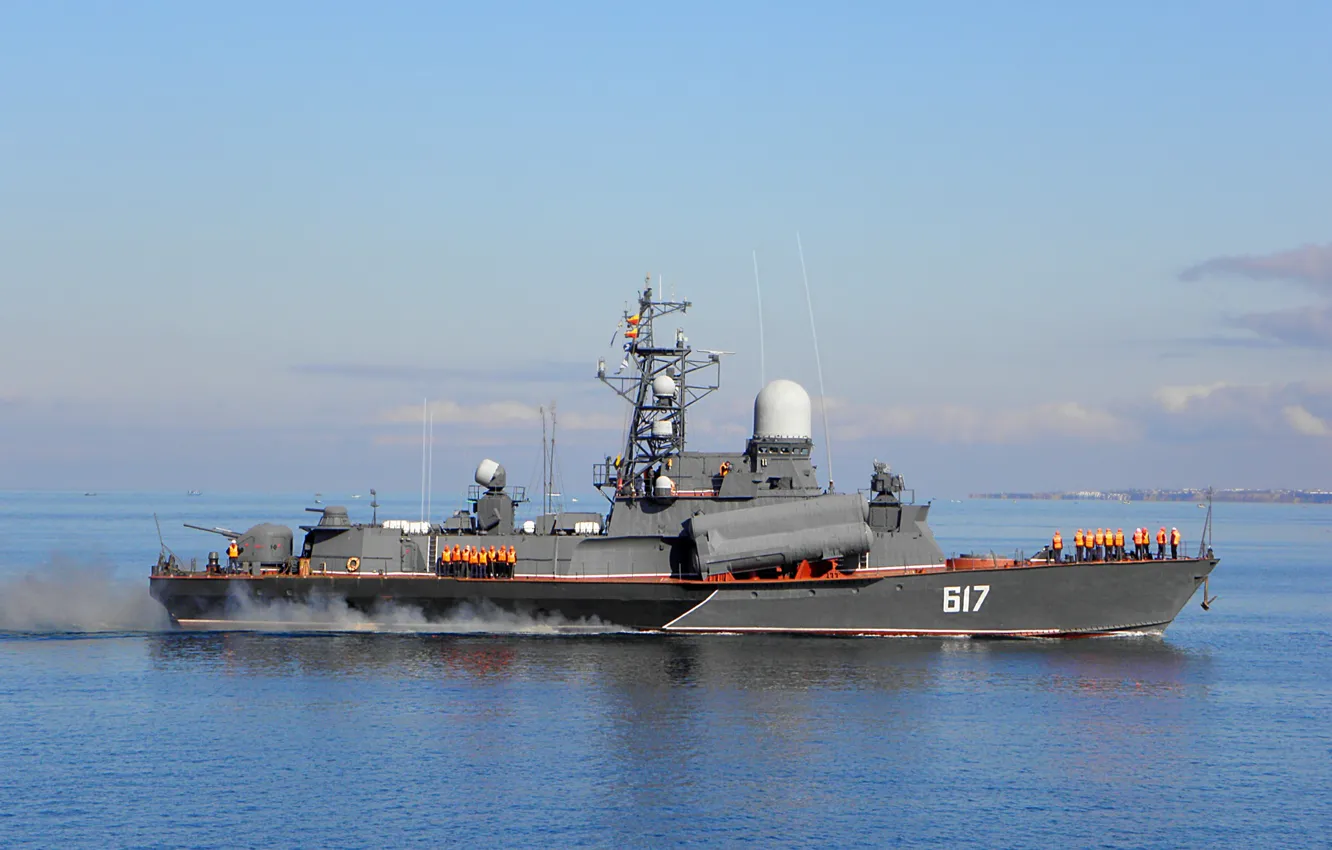 Фото обои корабль, ракетный, Мираж, вмф, малый, шифр Овод
