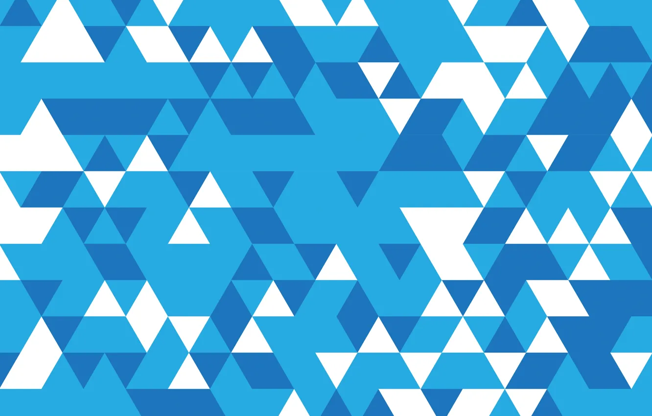 Фото обои абстракция, геометрия, Abstract, blue, background, mosaic
