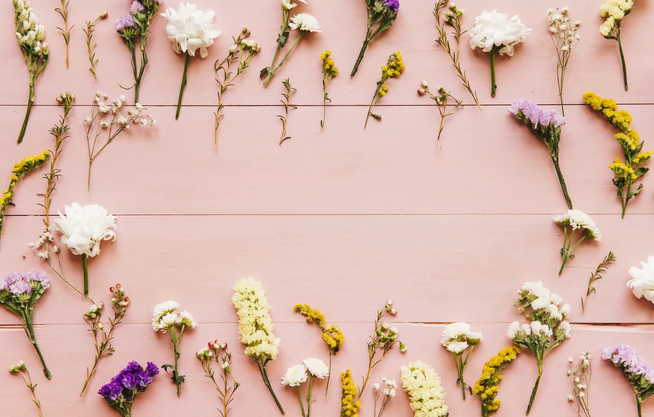 Фото обои цветы, фон, весна, pink, flowers, background, spring