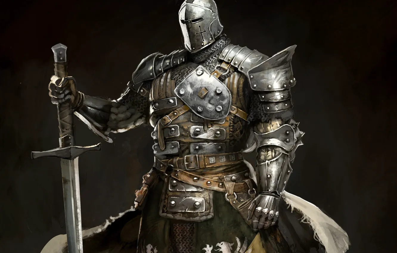 Фото обои Microsoft, wallpaper, sword, blood, game, Sony, armor, weapon