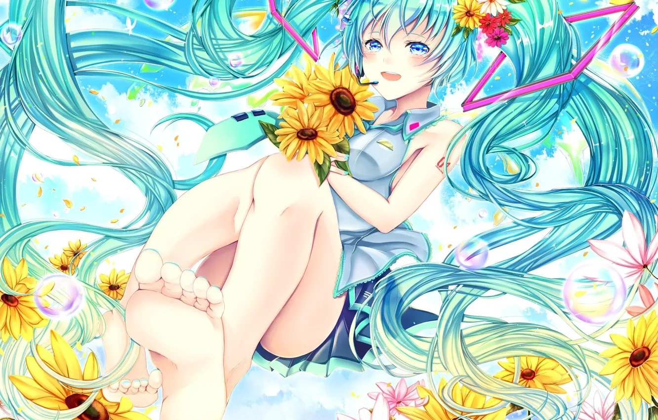 Фото обои music, game, Hatsune Miku, Vocaloid, asian, japanese, oriental, asiatic