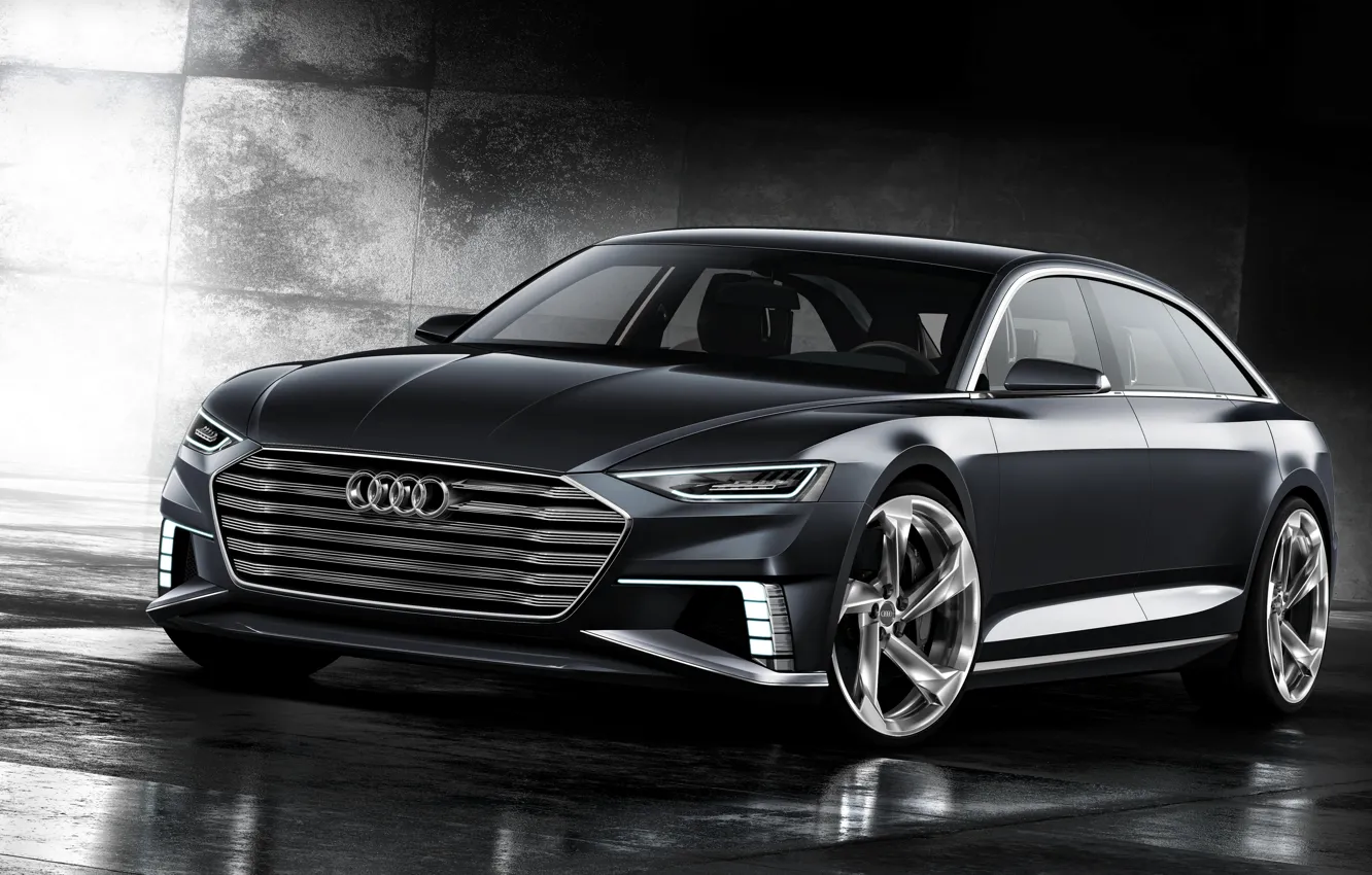 Фото обои Concept, свет, фон, Audi, универсал, Avant, 2015, Prologue