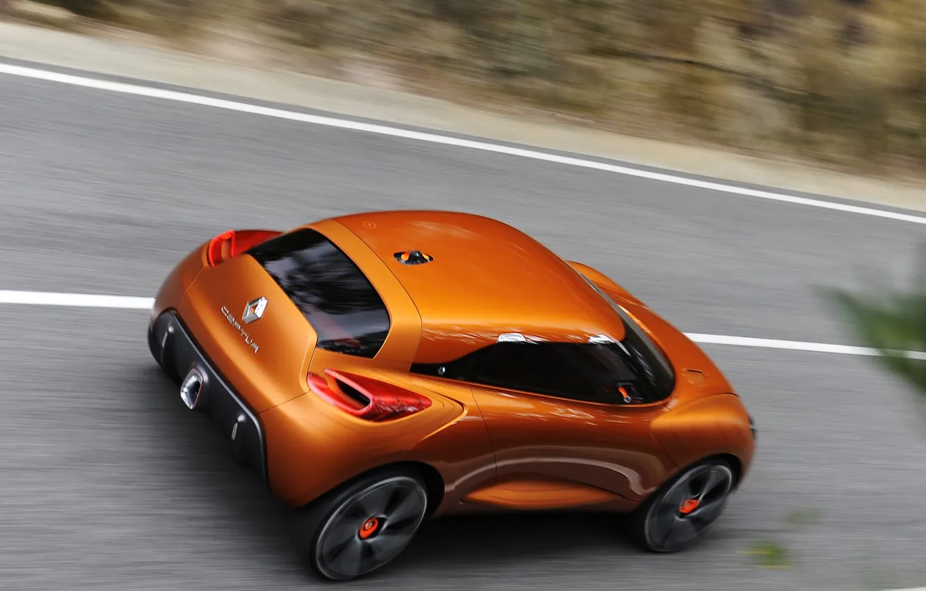 Фото обои car, Concept, Renault, road, speed, Captur