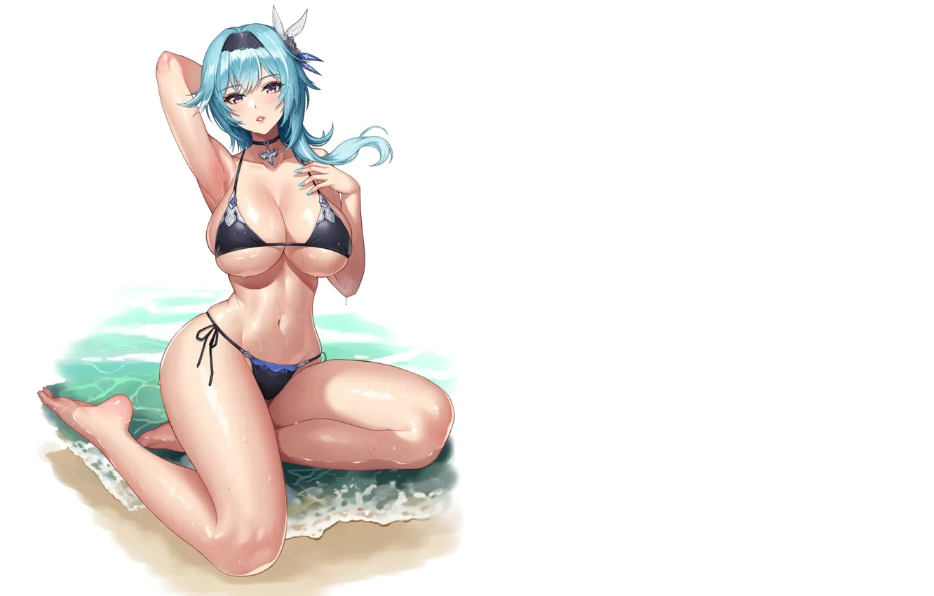 Фото обои girl, hot, sexy, boobs, anime, big boobs, babe, oppai