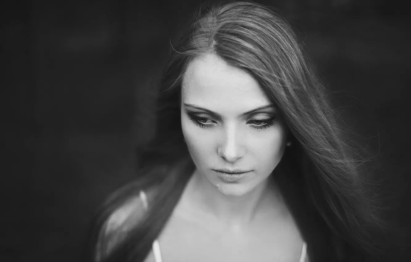 Фото обои девушка, портрет, Lauren