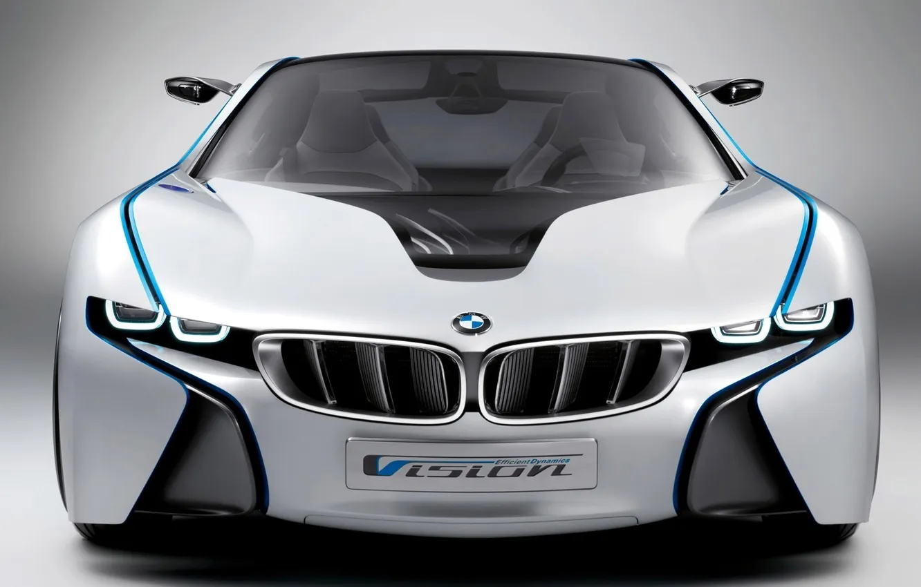 Фото обои BMW, vision, dynamics, efficient