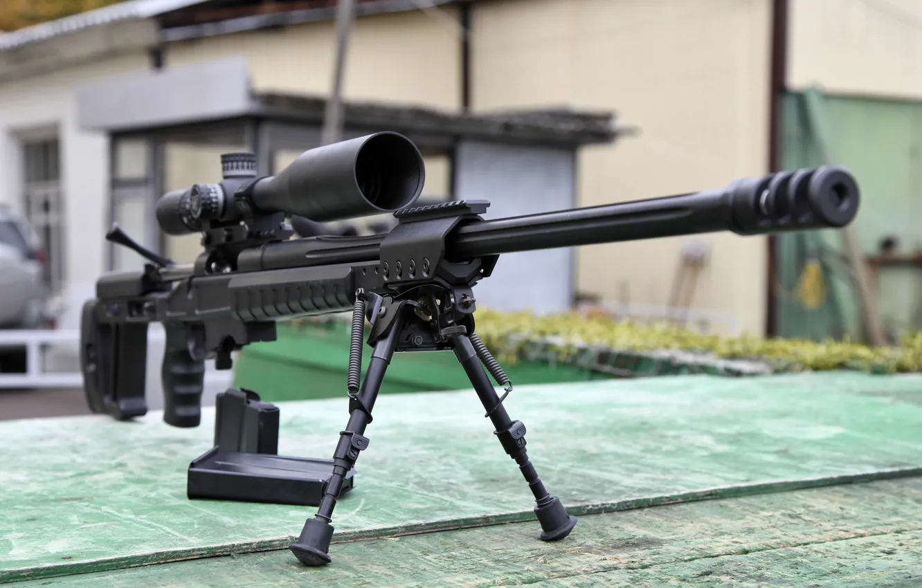 Фото обои оптика, выставка, sniper rifle, российская снайперская винтовка, Орсис Т-5000б Orsis T-5000