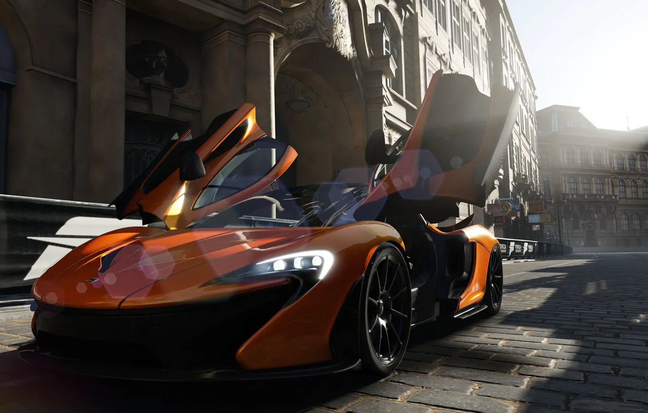 Фото обои машина, авто, двери, спорткар, открыто, sport car, Forza Motorsport 5