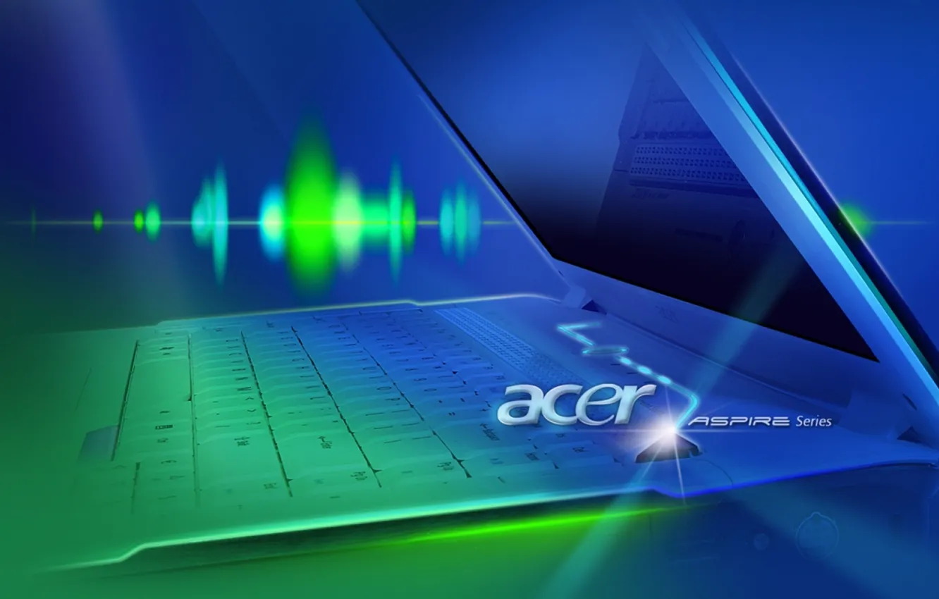 Фото обои ноутбук, бренд, Acer, aspire