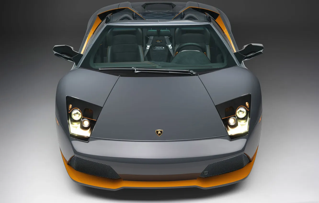 Фото обои фары, Lamborghini, ламборджини, мурчелаго, Murciélago