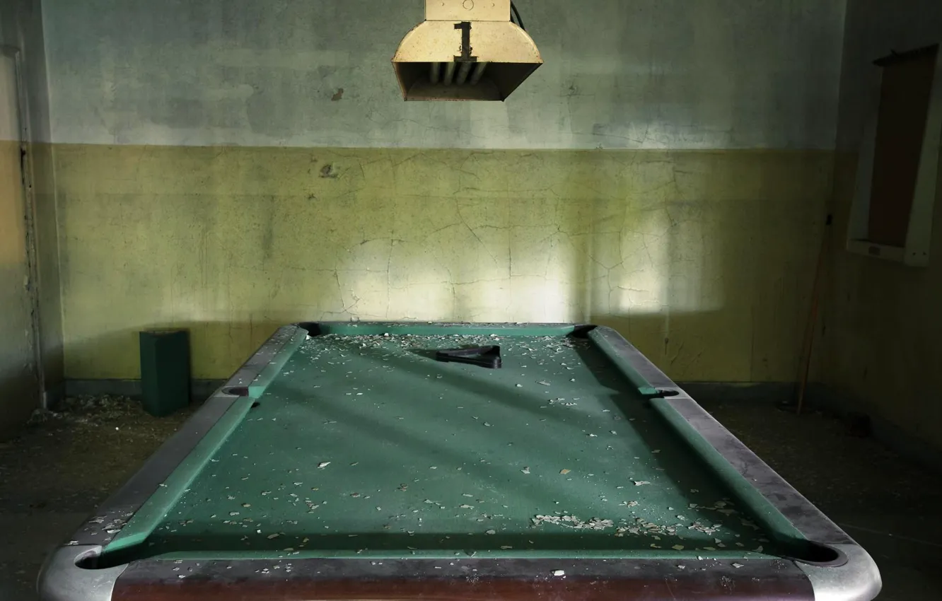 Фото обои стол, спорт, Pool Shark