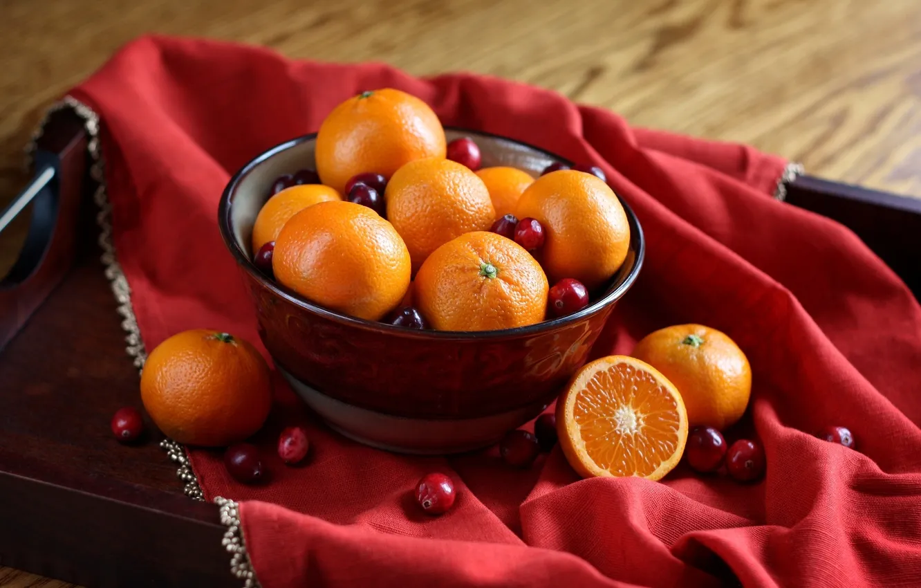 Фото обои тарелка, фрукты, цитрусы, поднос, мандарины