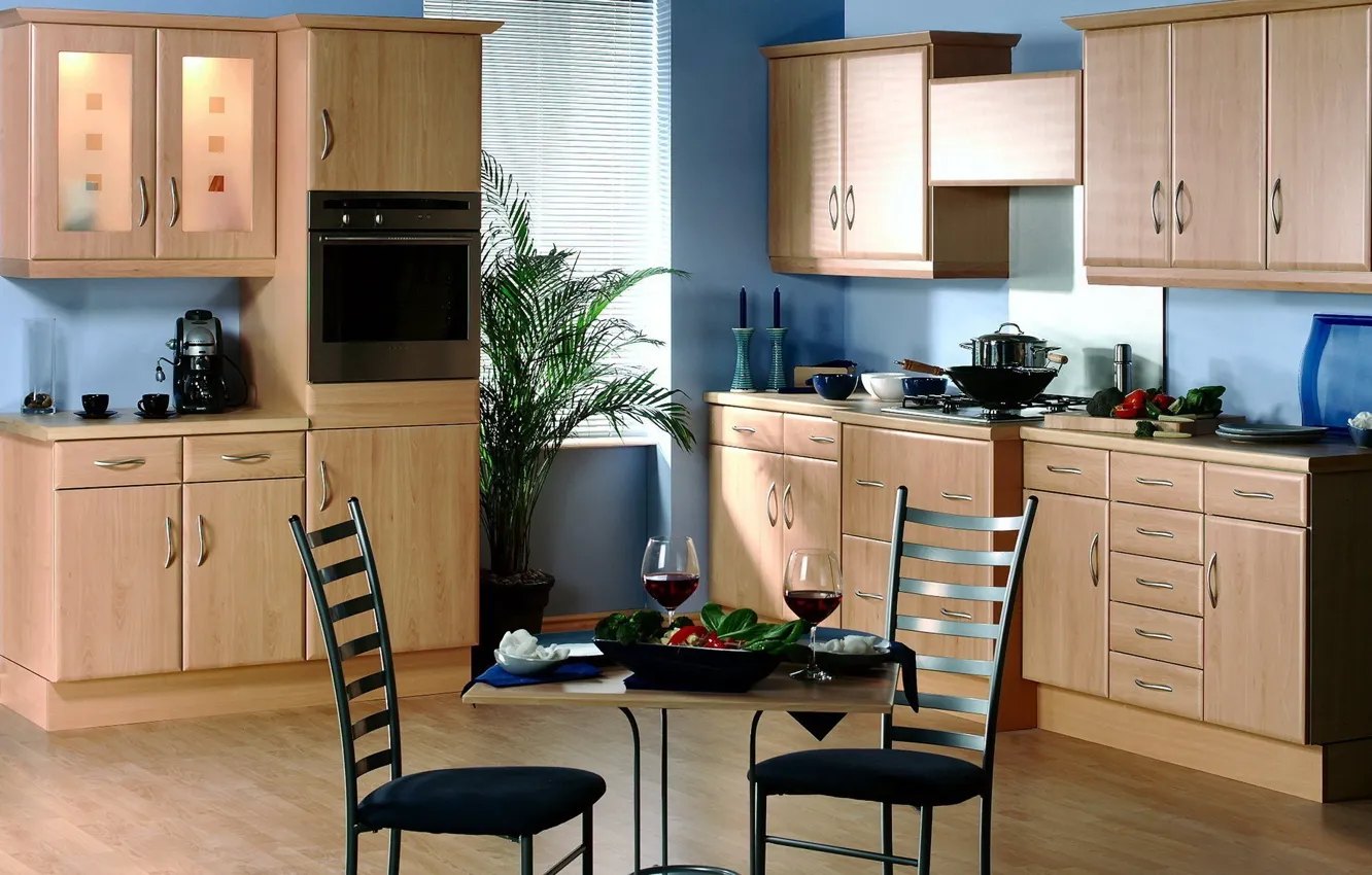 Фото обои дизайн, стиль, стол, комната, мебель, стулья, интерьер, кухня