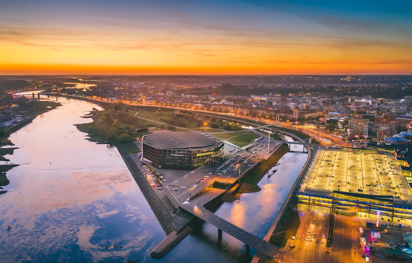 Фото обои Lietuva, Kaunas, Žalgirio arena