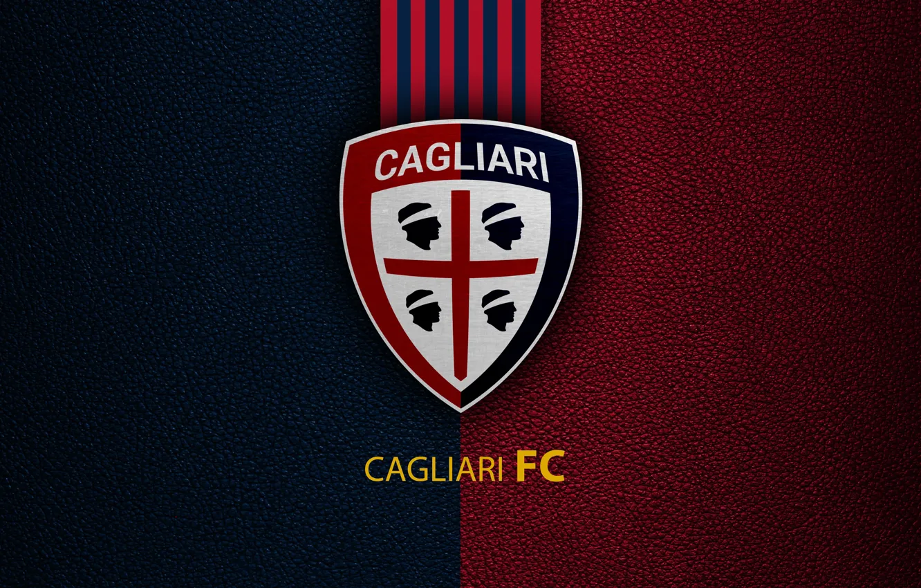 Фото обои wallpaper, sport, logo, football, Cagliari, Italian Seria A