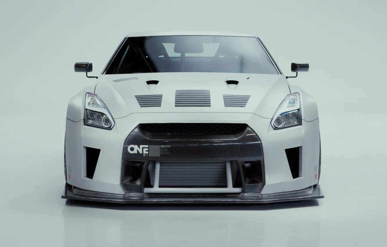 Фото обои GTR, Nissan, Skyline, R35