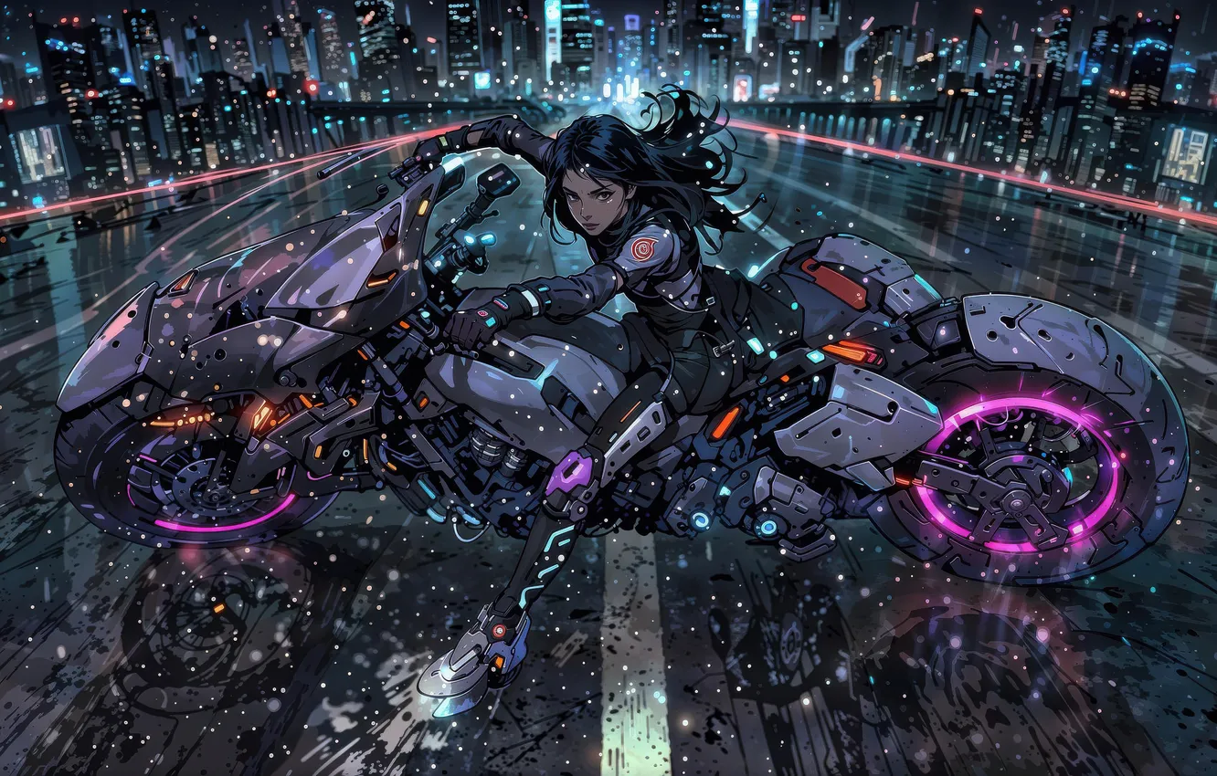 Фото обои rider, akira