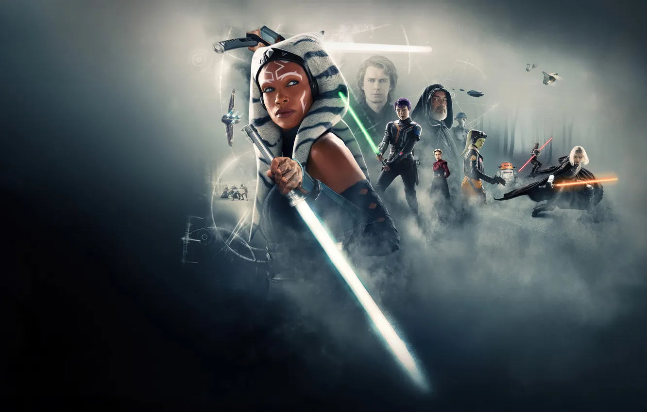 Фото обои Star Wars, Disney, Ahsoka