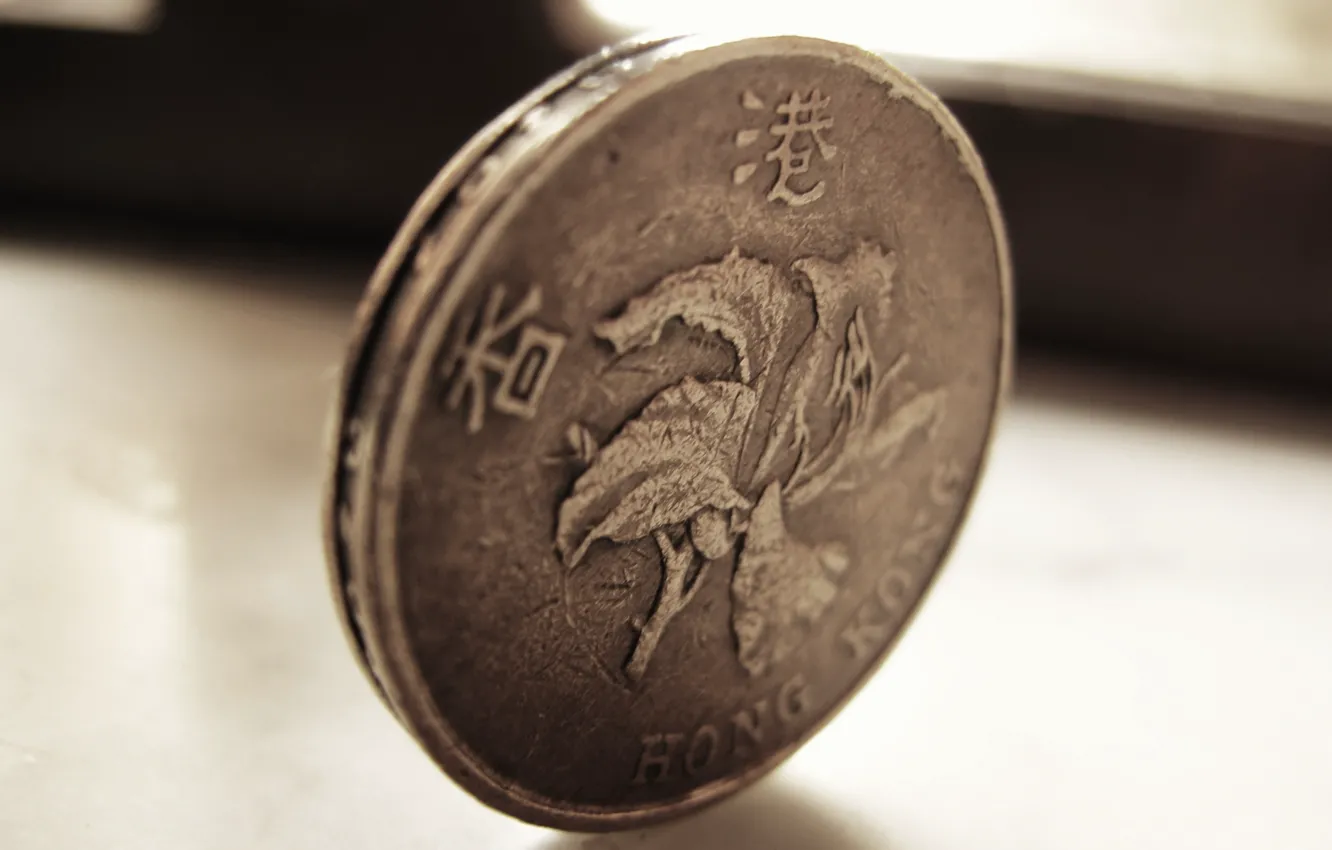 Фото обои metal, money, currency