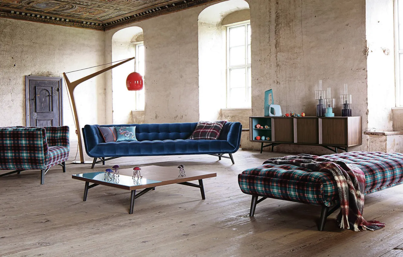 Фото обои дизайн, стиль, комната, интерьер, гостиная, by Roche Bobois