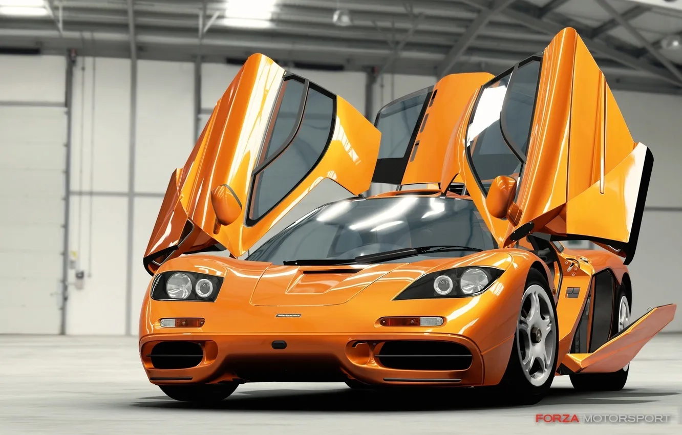 Фото обои машина, Игра, двери, Forza Motorsport 4