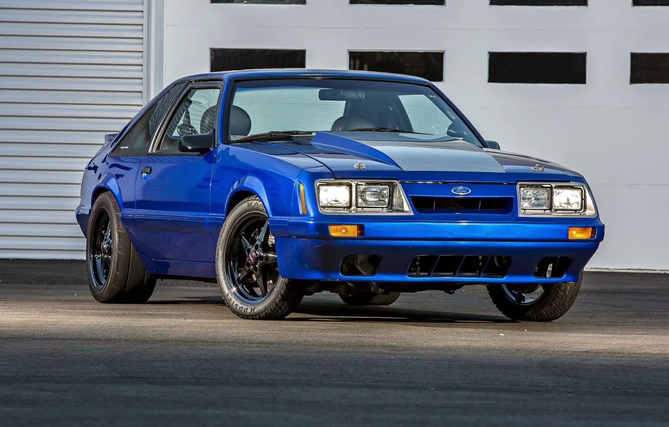 Фото обои Mustang, Ford, Car, Blue